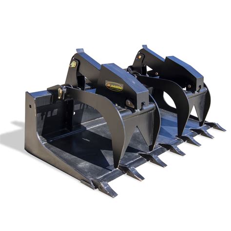 62 inch skid steer bucket|skid steer grapple bucket 60.